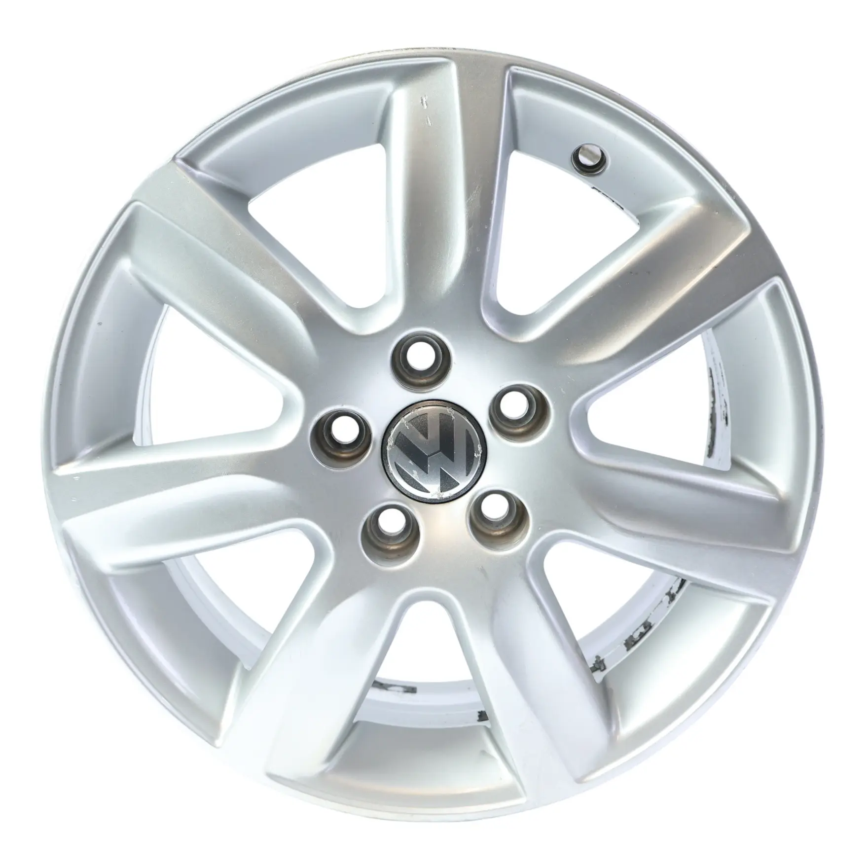 VW Volkswagen Polo 6R Mk5 Silver Wheel Alloy Rim 15" ET:40 6J 6R0601025L
