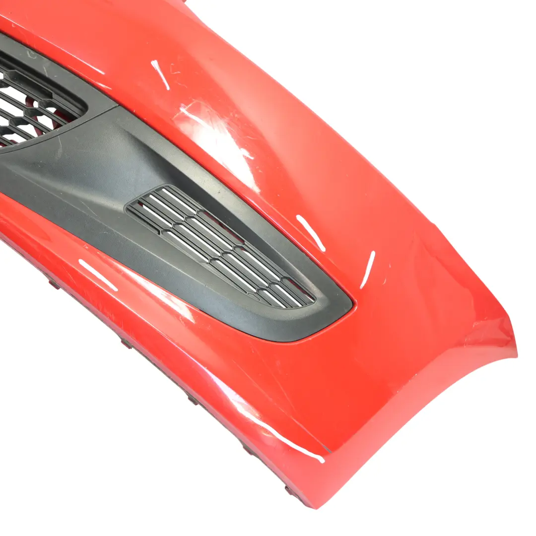 Volkswagen VW Polo 6R Zderzak Przedni Flash Red Czerwony - P3G - SKU 6R0807221R-FLRE - Numer Części 6R0807221R