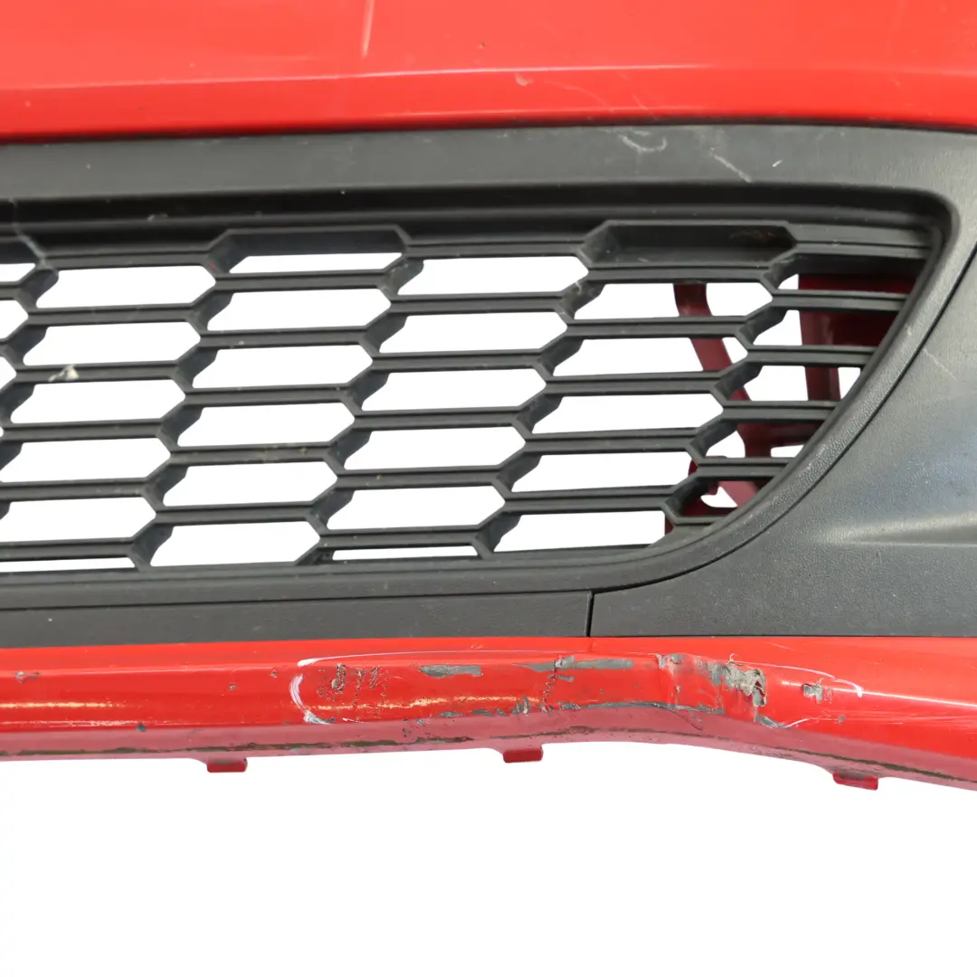 Volkswagen VW Polo 6R Front Bumper Front Trim Panel Flash Red - P3G - SKU 6R0807221R-FLRE - Part number 6R0807221R
