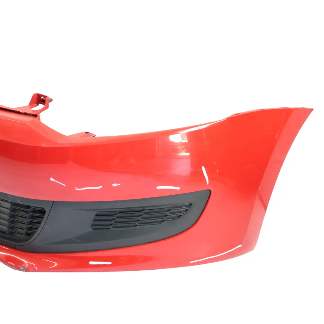 Volkswagen VW Polo 6R Front Bumper Front Trim Panel Flash Red - P3G - SKU 6R0807221R-FLRE - Part number 6R0807221R