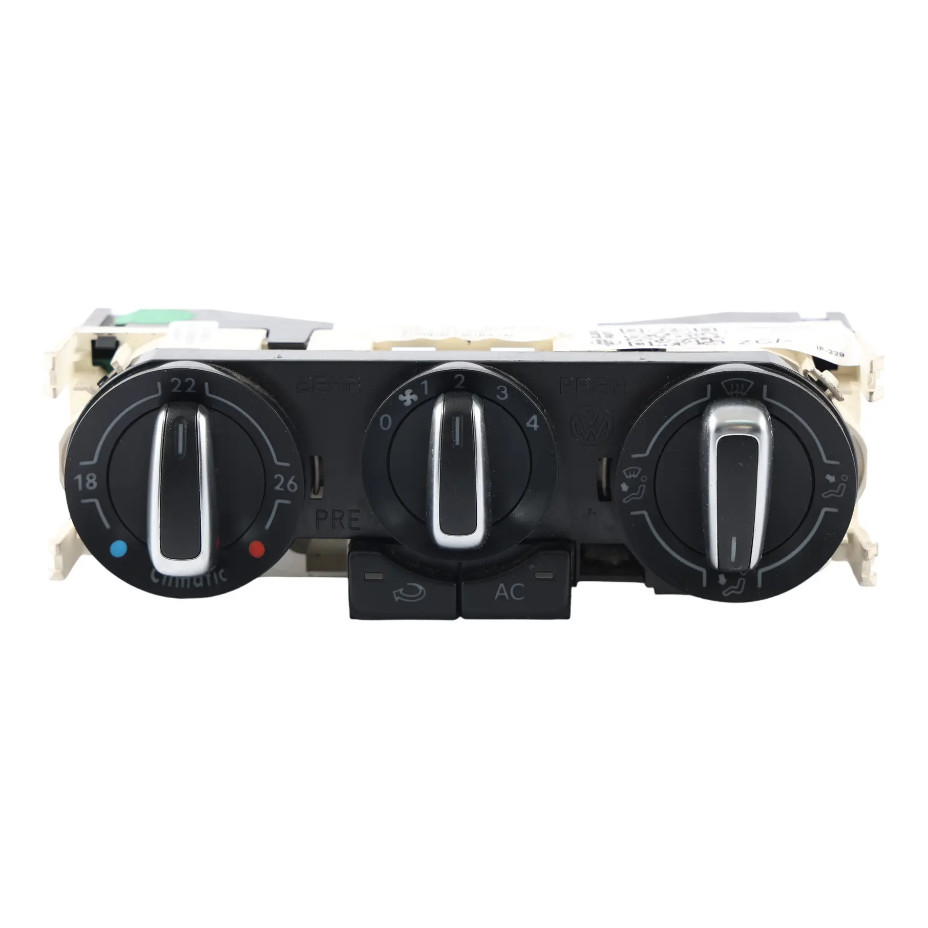 VW Volkswagen Polo Mk5 6R Heater Climate Control Panel A/C Switch 6R0820045A