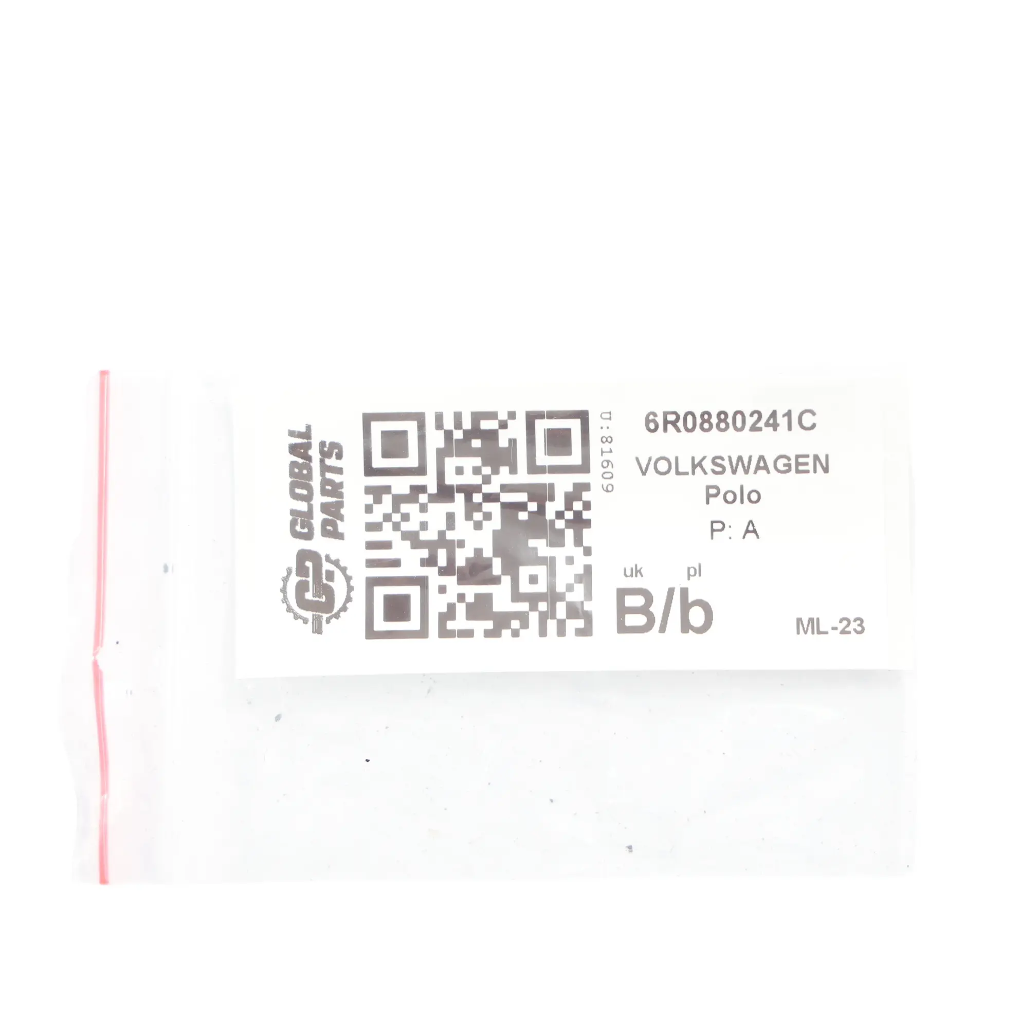 Volkswagen Polo 6R Module D'Air Siège Avant Gauche Côté 6R0880241C