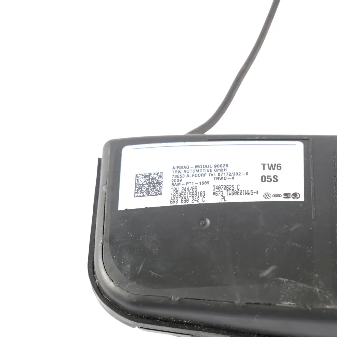 Volkswagen Golf Mk5 5 Door Front Seat Side Air Module Right O/S - SKU 6R0880242C-1 - Part number 6R0880242C