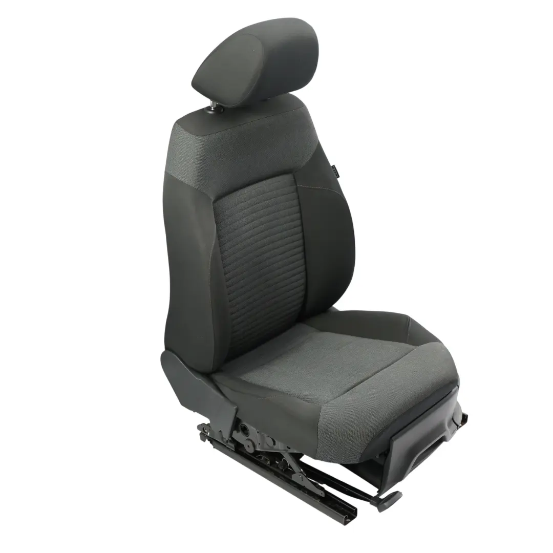 Front Seat Left N/S Cloth Fabric Titan Black to Volkswagen VW Polo 6R with Part number 6R0881805DF Volkswagen VW Polo 6R Front Seat Left N/S Cloth Fabric Titan Black - SKU 6R0881805DF-1 - Part number 6R0881805DF
