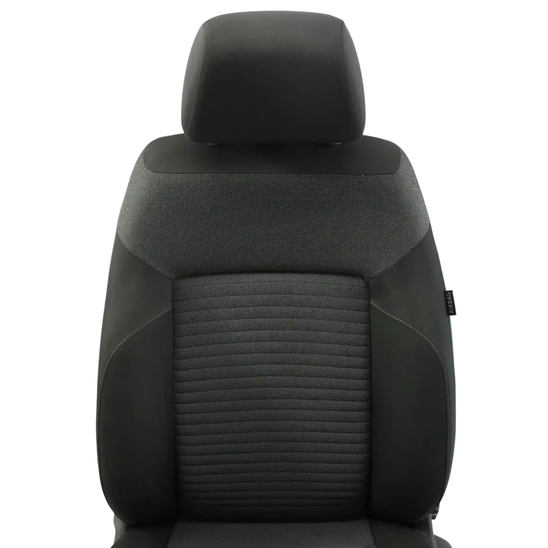 Volkswagen VW Polo 6R Siège Avant Gauche Tissu Titan Noir - SKU 6R0881805DF-1 - Numéro de pièce 6R0881805DF