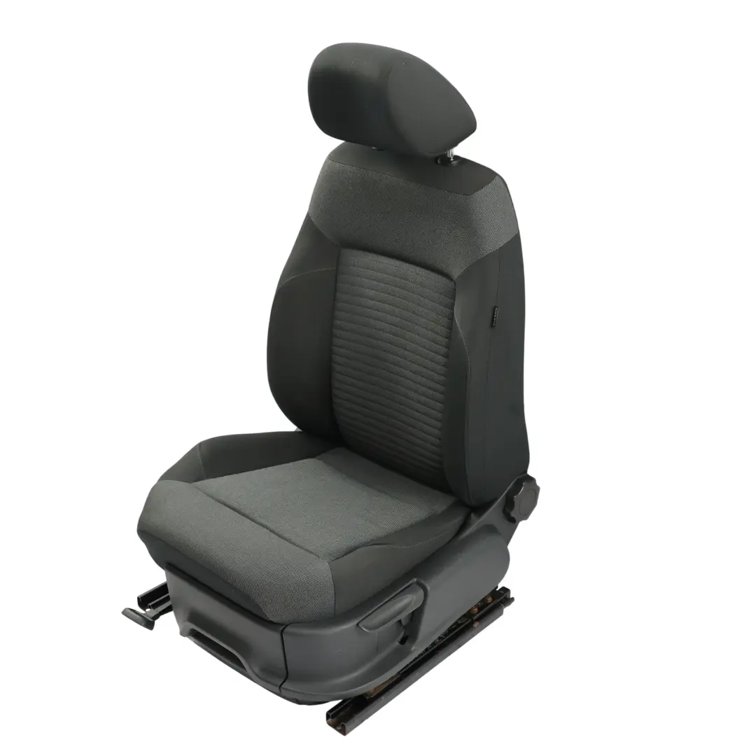 Front Seat Left N/S Cloth Fabric Titan Black to Volkswagen VW Polo 6R with Part number 6R0881805DF Volkswagen VW Polo 6R Front Seat Left N/S Cloth Fabric Titan Black - SKU 6R0881805DF-1 - Part number 6R0881805DF