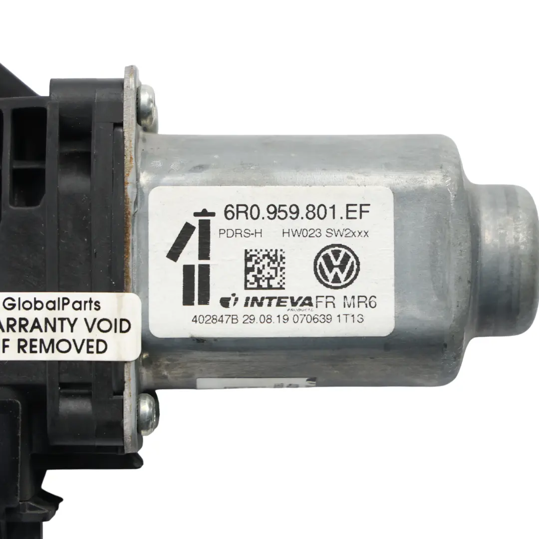 2H Front Door Lifter Motor Unit Passenger Side to Volkswagen Amarok with Part number 6R0959801EF Volkswagen Amarok 2H Front Door Lifter Motor Unit Passenger Side - SKU RHD-6R0959801EF - Part number 6R0959801EF