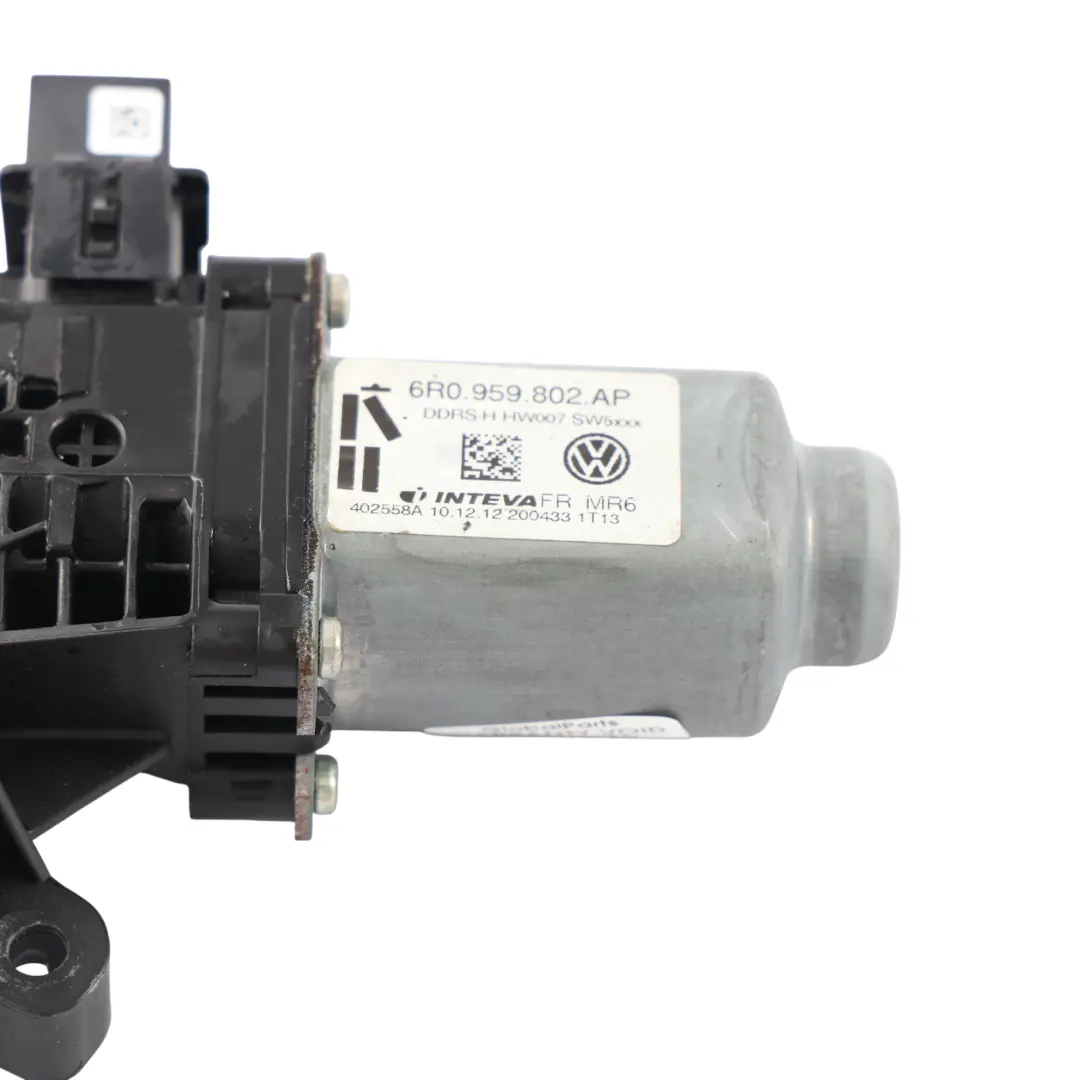 Seat Ibiza 6J Front Window Motor Mechanism Regulator Driver Side O/S - SKU RHD-6R0959802AP - Part number 6R0959802AP
