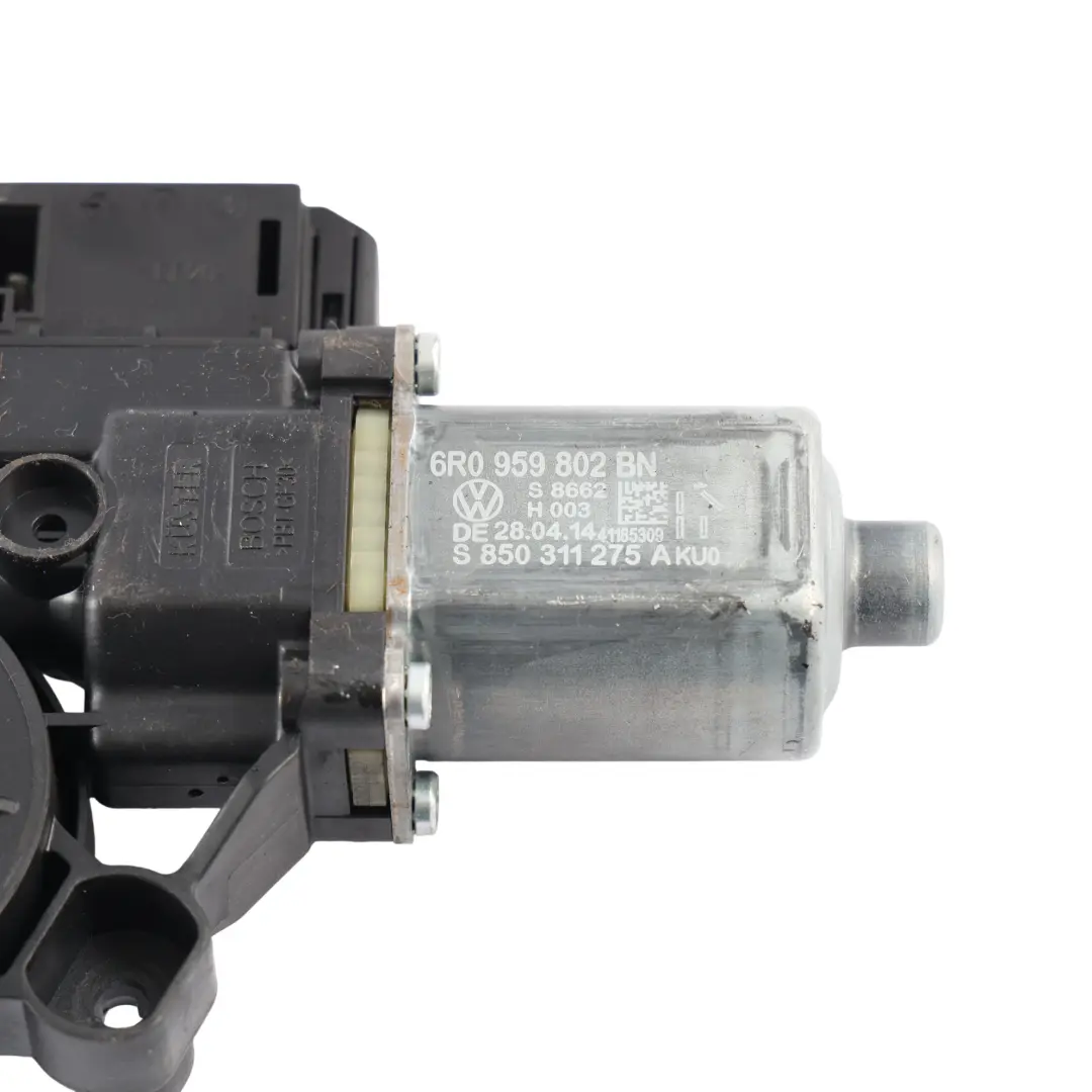 VW New Beetle Front Door Window Lifter Motor Mechanism Right O/S - SKU 6R0959802BN - Part number 6R0959802BN