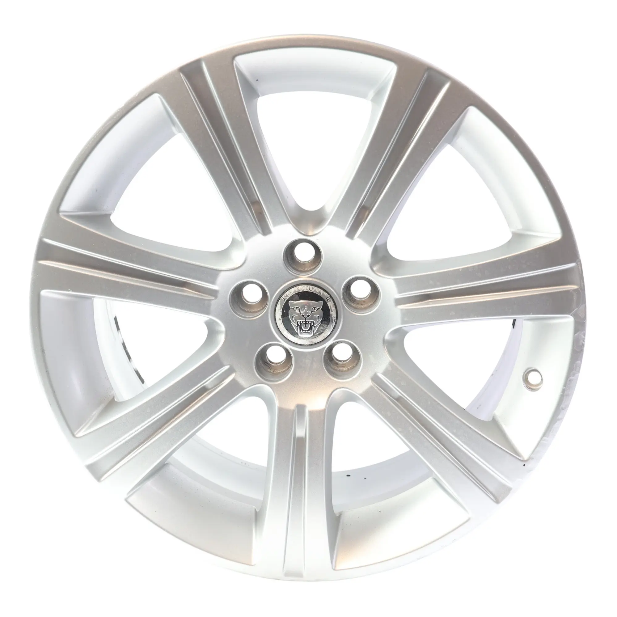 Jaguar XF X250 Silver Alloy Wheel Rim 18" 8.5J ET:49 6W83-1007-AB