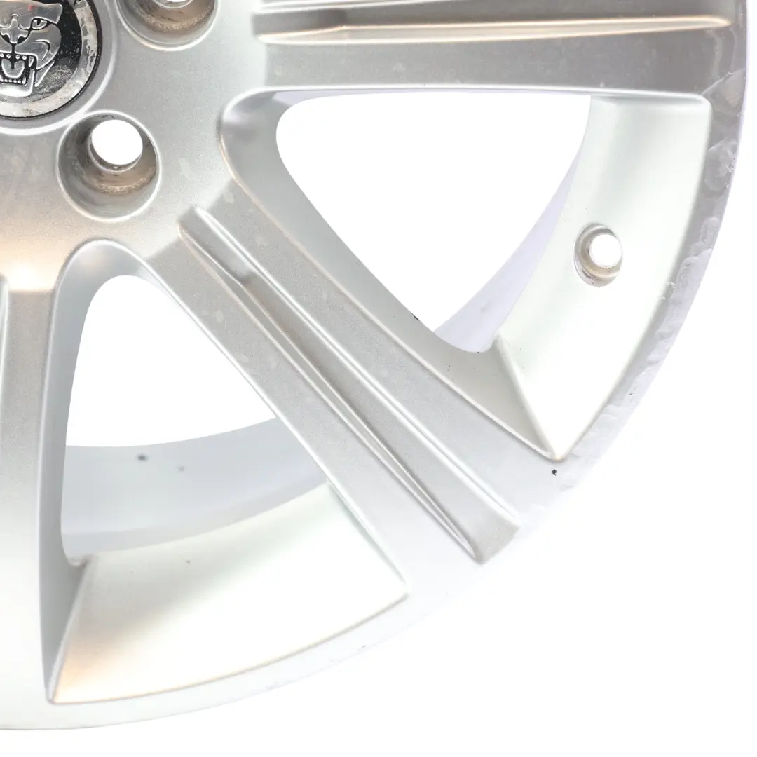 Alloy Wheel Rim 18" 8.5J ET:49 to Jaguar XF X250 Silver with Part number 6W83-1007-AB Jaguar XF X250 Silver Alloy Wheel Rim 18" 8.5J ET:49 - SKU 6W83-1007-AB-SL1 - Part number 6W83-1007-AB