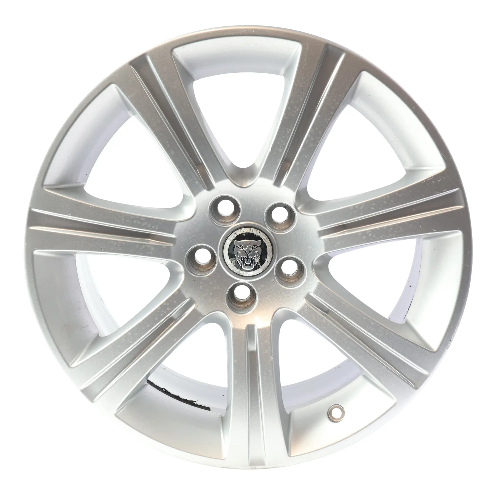 Jaguar XF X250 Silver Alloy Wheel Rim 18" 8.5J ET:49 6W83-1007-AB