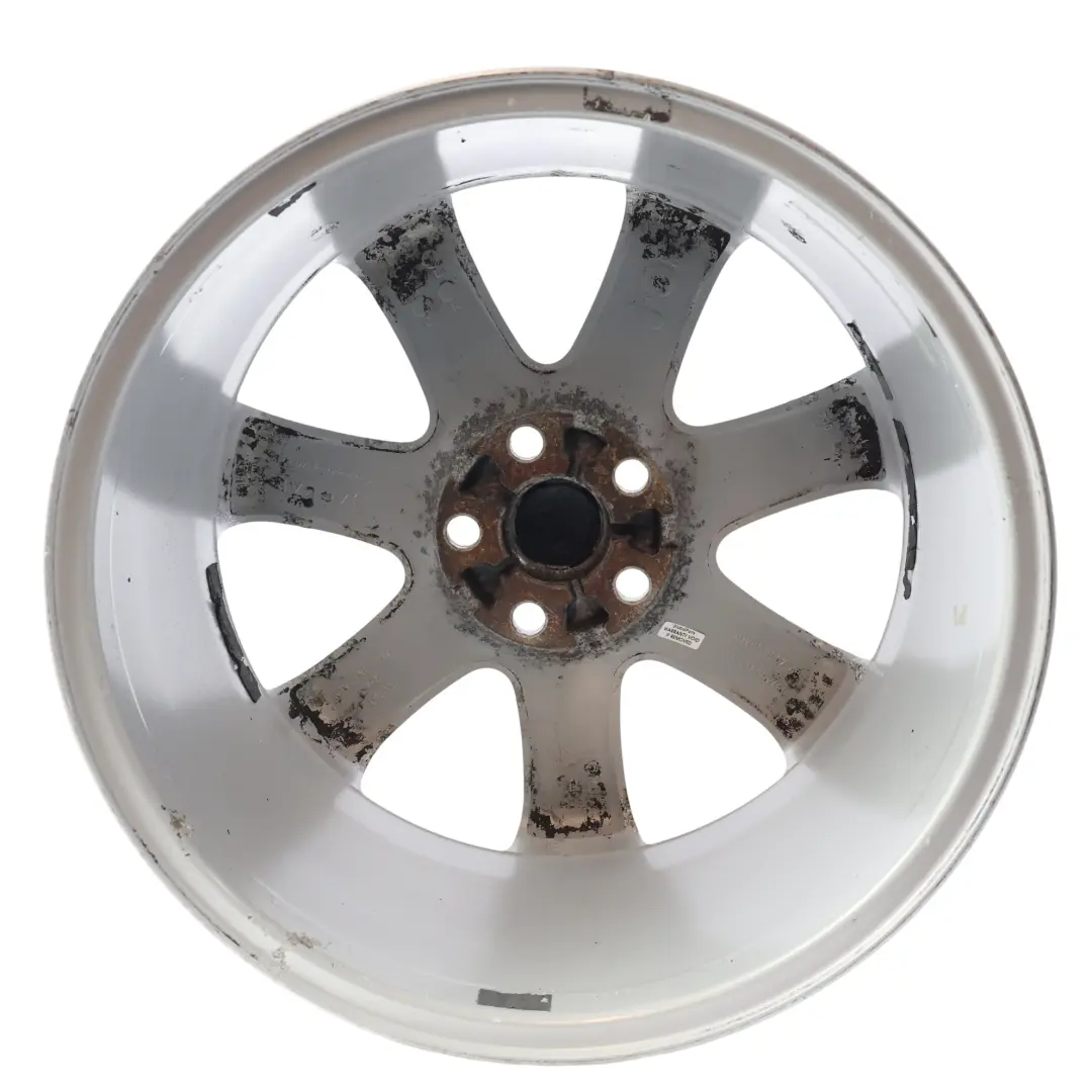 Alloy Wheel Rim 18" 8.5J ET:49 to Jaguar XF X250 Silver with Part number 6W83-1007-AB Jaguar XF X250 Silver Alloy Wheel Rim 18" 8.5J ET:49 - SKU 6W83-1007-AB-SL2 - Part number 6W83-1007-AB