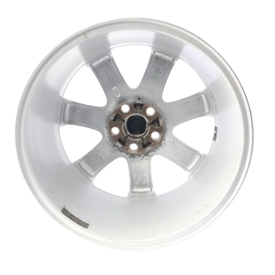 Jaguar XF X250 Silver Alloy Wheel Rim 18" 8.5J ET:49 - SKU 6W83-1007-AB-SL3 - Part number 6W831007AB