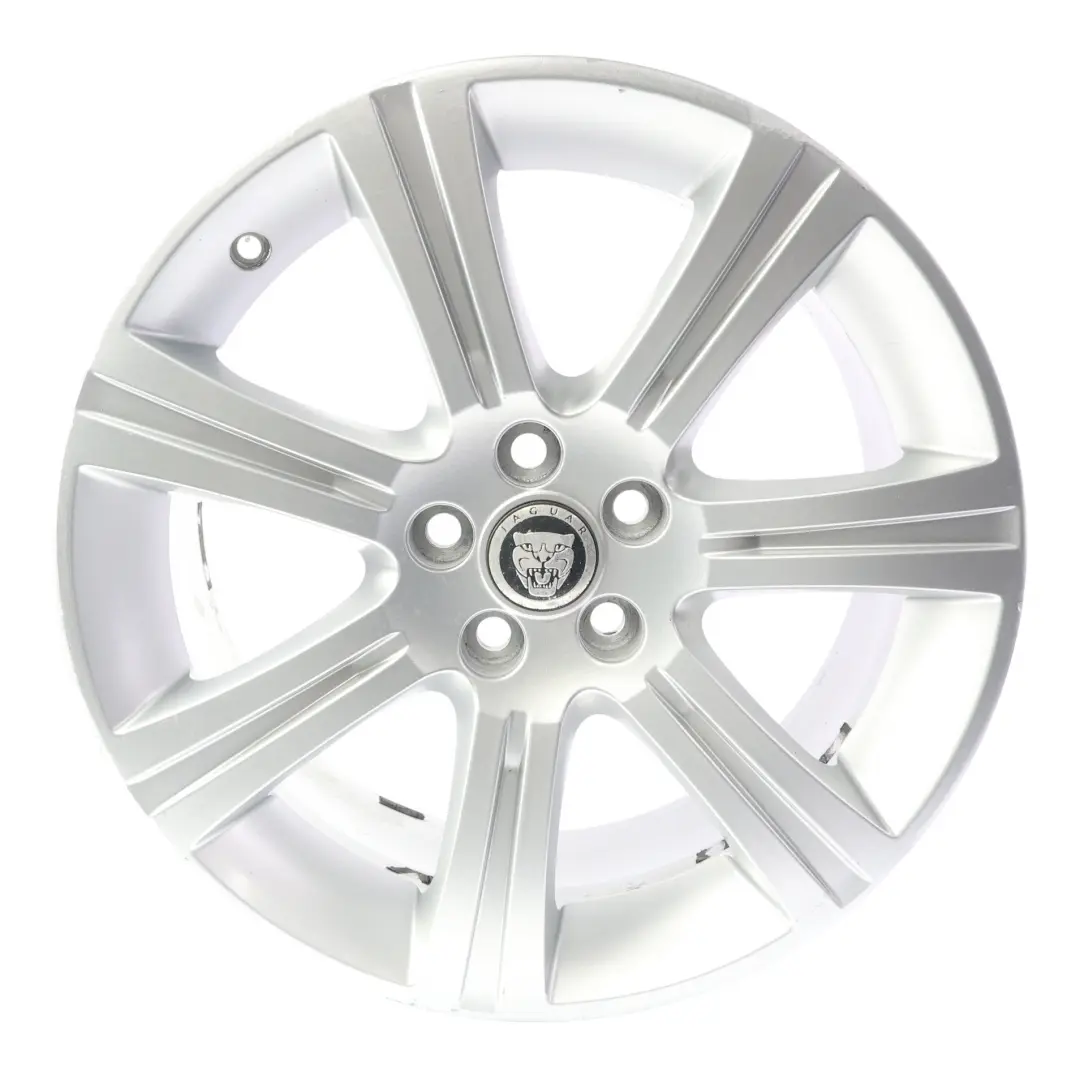 Alloy Wheel Rim 18" 8.5J ET:49 to Jaguar XF X250 Silver with Part number 6W831007AB Jaguar XF X250 Silver Alloy Wheel Rim 18" 8.5J ET:49 - SKU 6W83-1007-AB-SL4 - Part number 6W831007AB
