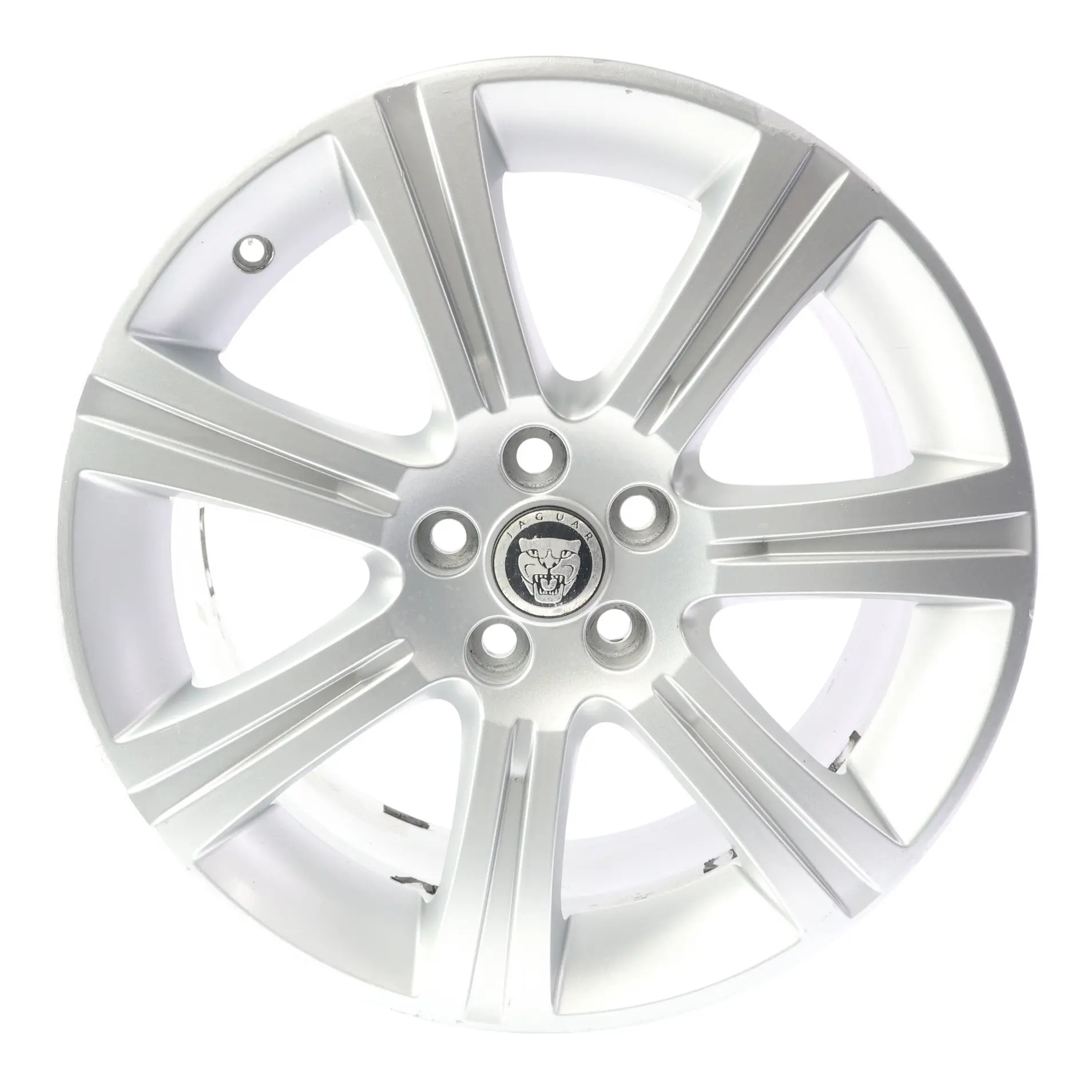 Jaguar XF X250 Silver Alloy Wheel Rim 18" 8.5J ET:49 6W831007AB
