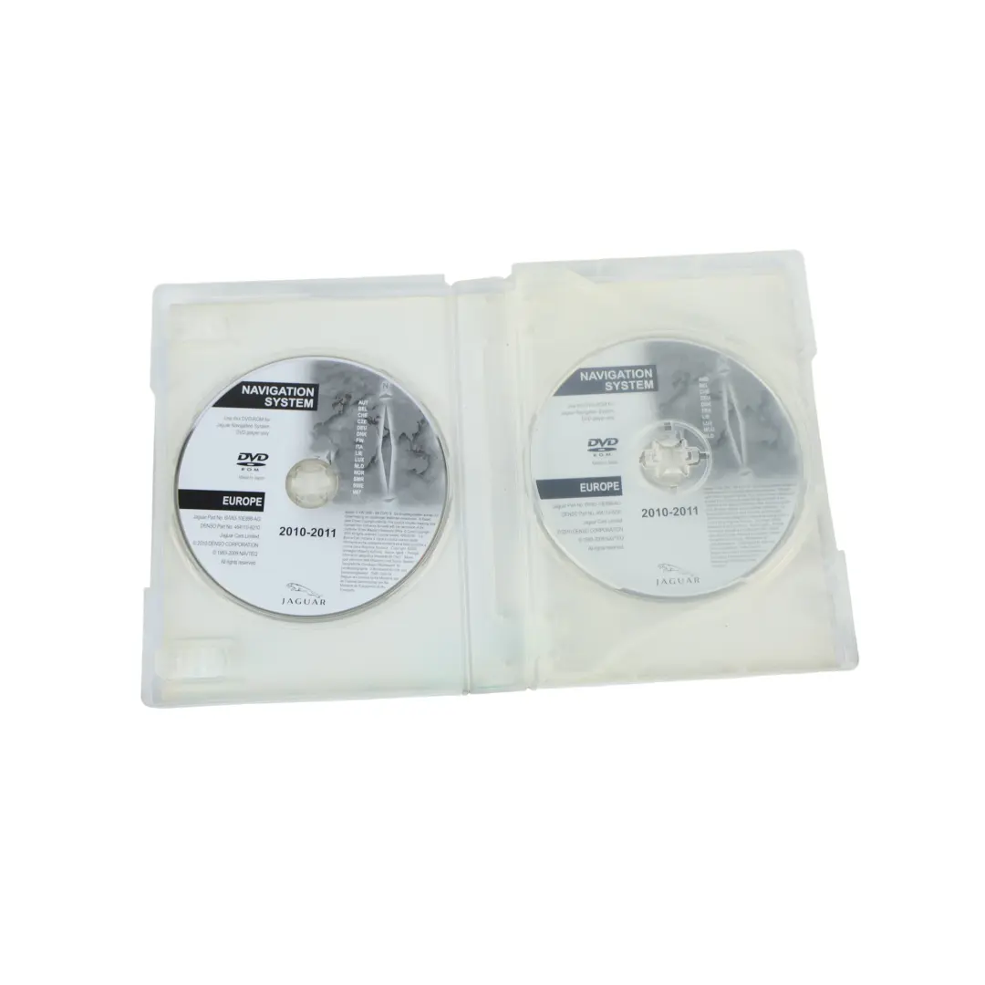 Jaguar XF X250 Satellitennavigation CD Karte Europa 2010-2011 - SKU 6W83-10E898-AGF - Teilenummer 6W83-10E898-AGF