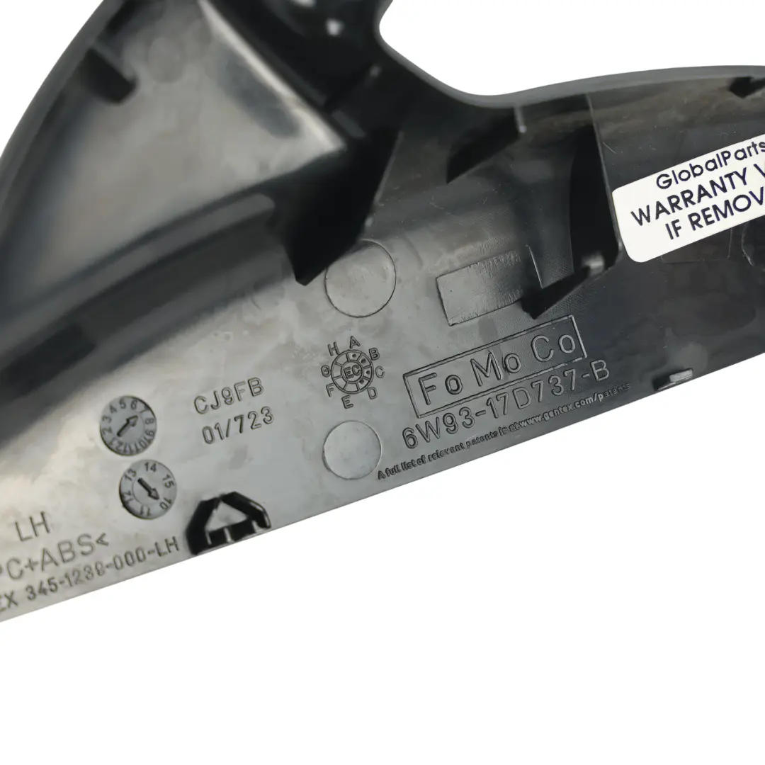 Jaguar XF X250 Panel Osłony Lusterka Wstecznego Lewy - SKU 6W93-17D737-B - Numer Części 6W93-17D737-B