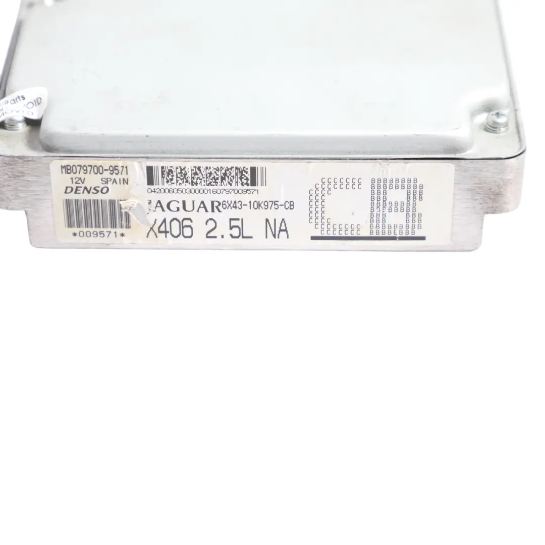 Jaguar X-Type X400 2.5 V6 197HP Engine Control Unit ECU - SKU 6X43-10K975-CB - Part number 6X43-10K975-CB