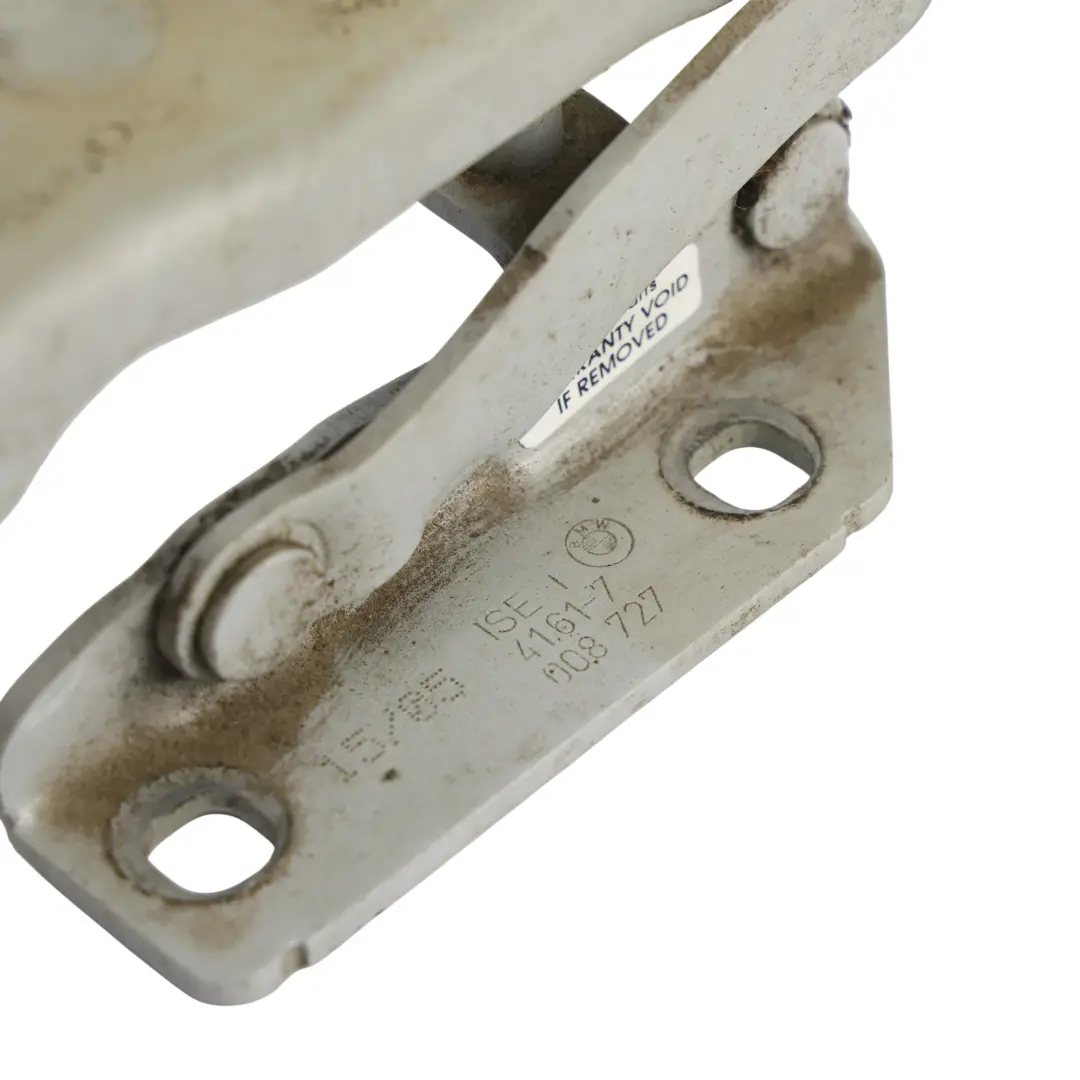 BMW E60 E61 LCI Motorhaubenscharnier Links Titansilber Metallic 354 - SKU 7008727-TS - Teilenummer 7008727