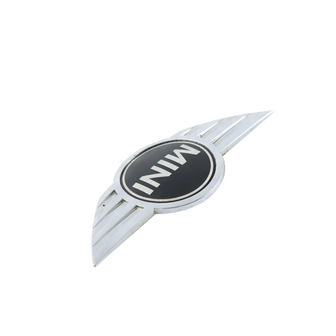Lid Emblem Chrome Rear to Mini R56 R50 R53 R52 Logo Badge Hatch Deck with Part number 7026186 Mini R56 R50 R53 R52 Logo Badge Hatch Deck Lid Emblem Chrome Rear - SKU 7026186-6 - Part number 7026186