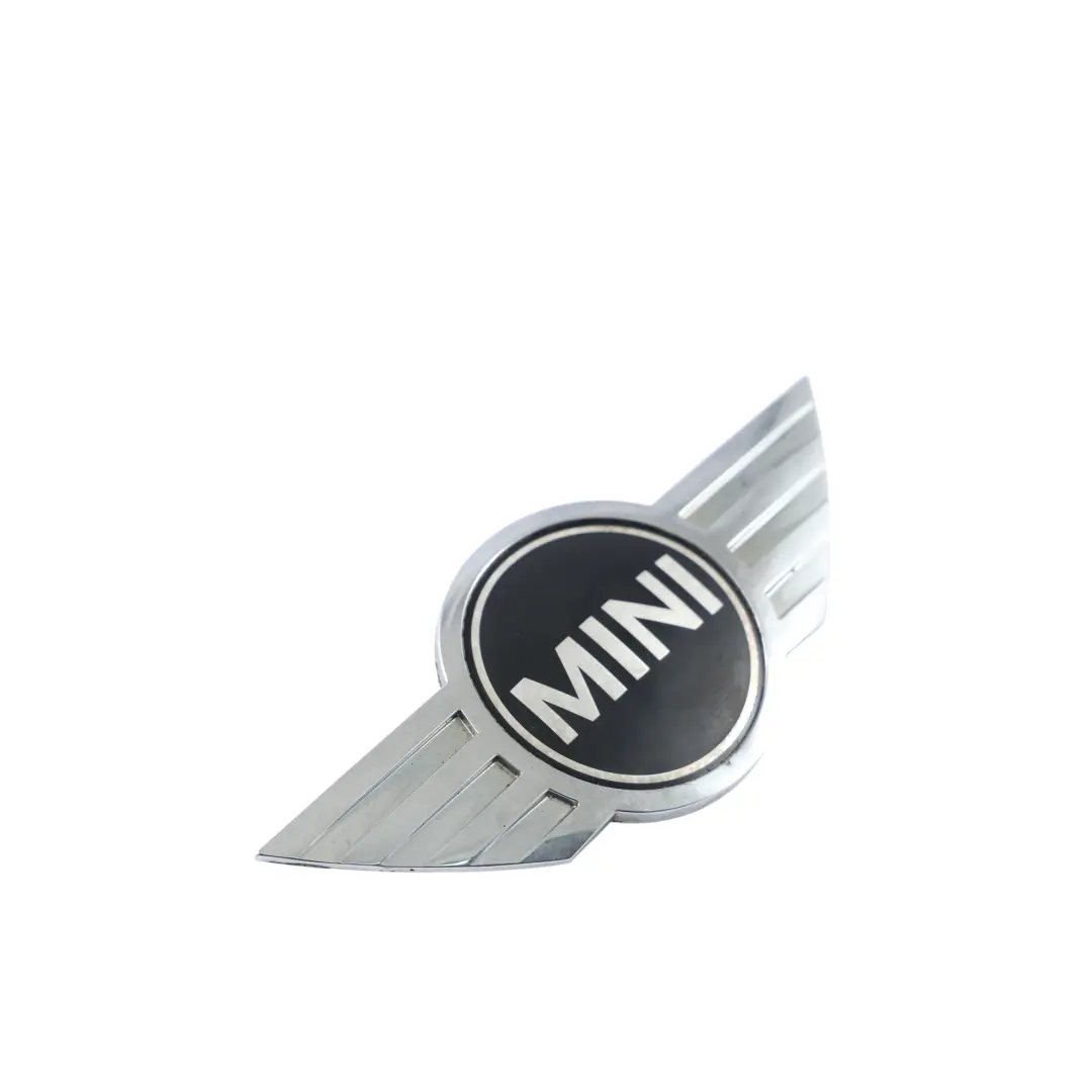 Mini R56 R50 R53 R52 Emblema Logo Maletero Cromado Trasero - SKU 7026186-6 - Número de pieza 7026186