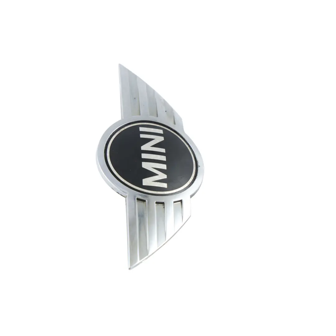 Lid Emblem Chrome Rear to Mini R56 R50 R53 R52 Logo Badge Hatch Deck with Part number 7026186 Mini R56 R50 R53 R52 Logo Badge Hatch Deck Lid Emblem Chrome Rear - SKU 7026186-6 - Part number 7026186