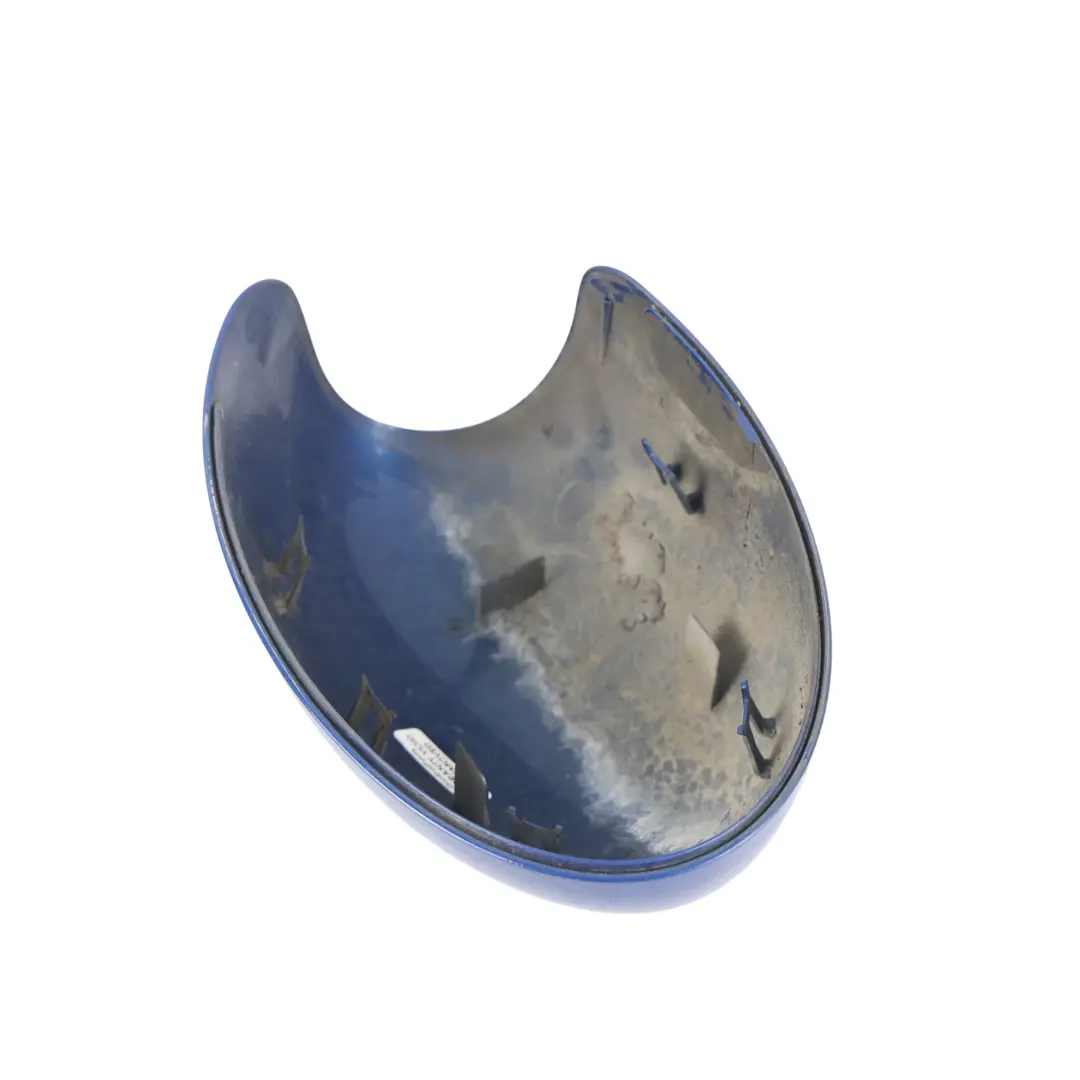 Wing Mirror Cover Cap Left N/S Hyper Blue Metallic A28 to Mini R52 R50 R53 with Part number 7030631 Mini R52 R50 R53 Wing Mirror Cover Cap Left N/S Hyper Blue Metallic A28 - SKU 7030631-HYB - Part number 7030631