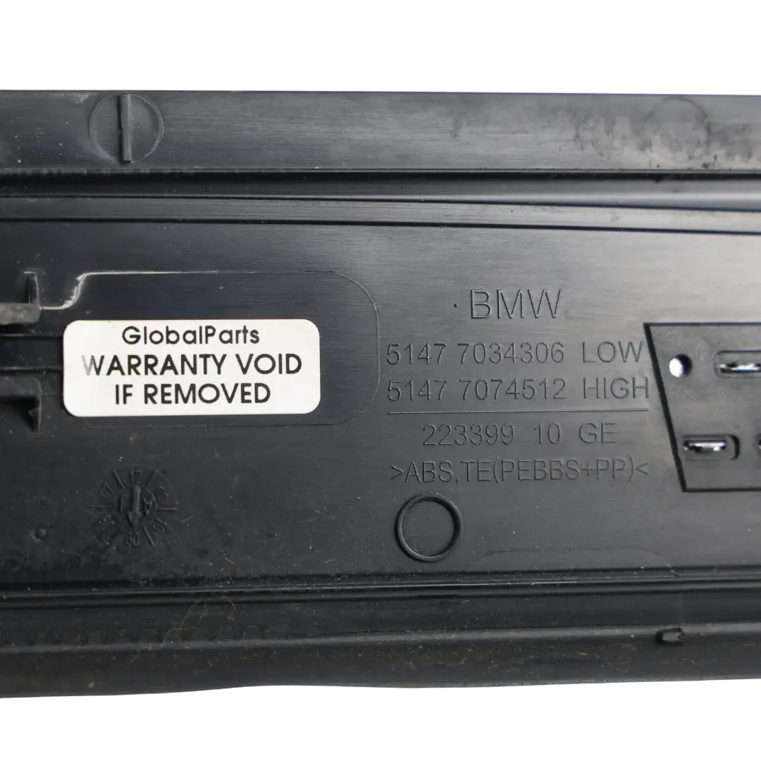 BMW 5 E60 E61 Osłona listwa progu tylna tył prawa - SKU 7034306-1 - Numer Części 7034306