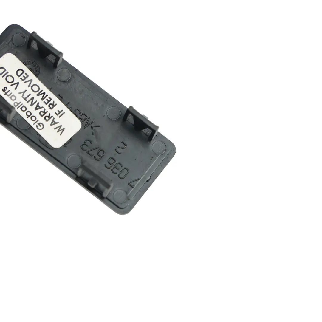 BMW E65 E66 E67 Dachhimmel Schalter Abdeckung Blende Dunkelsilber - SKU 7036673 - Teilenummer 7036673