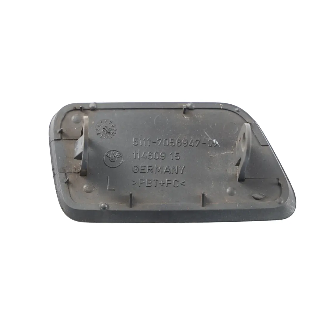 Cache Volet Phare Pare-Chocs Avant Gauche Noir Saphir 475 pour BMW E60 à propos du numéro de pièce 7056945 BMW E60 Cache Volet Phare Pare-Chocs Avant Gauche Noir Saphir 475 - SKU 7056945-BS1 - Numéro de pièce 7056945