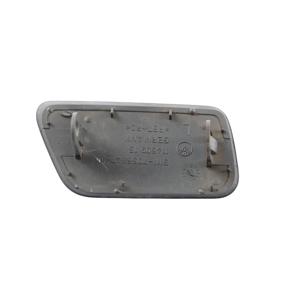 Stoßstange Vorne Scheinwerfer Abdeckung Links Saphirschwarz 475 für BMW E60 mit Teilenummer 7056945 BMW E60 Stoßstange Vorne Scheinwerfer Abdeckung Links Saphirschwarz 475 - SKU 7056945-BS1 - Teilenummer 7056945