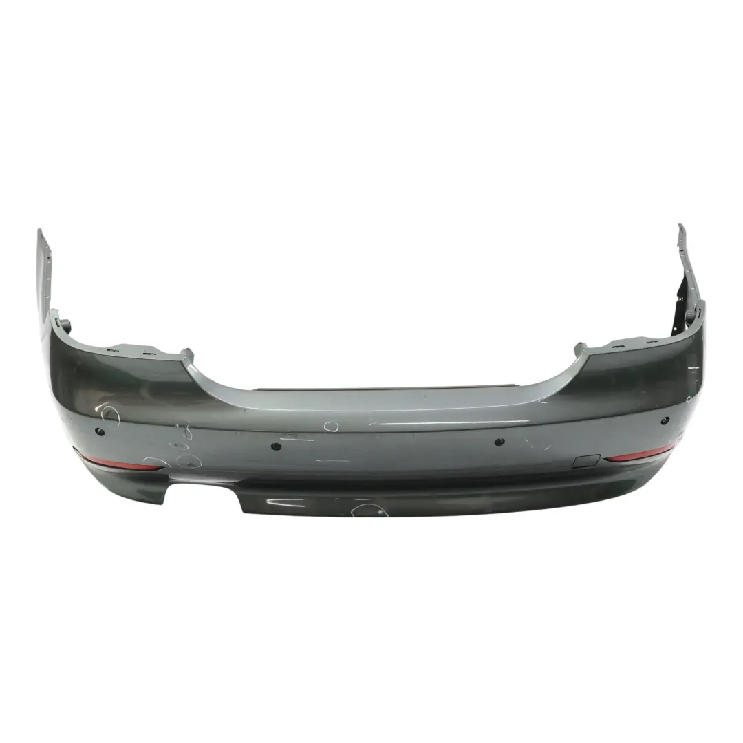 Bumper Cover PDC Titangrau II Titanium Grey Metallic - A36 to BMW E60 Rear with Part number 7077940 BMW E60 Rear Bumper Cover PDC Titangrau II Titanium Grey Metallic - A36 - SKU 7077940-TGR - Part number 7077940