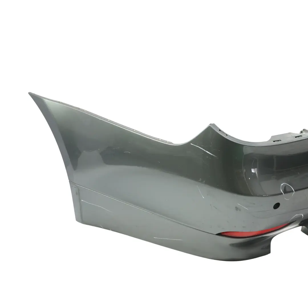 BMW E60 Rear Bumper Cover PDC Titangrau II Titanium Grey Metallic - A36 - SKU 7077940-TGR - Part number 7077940