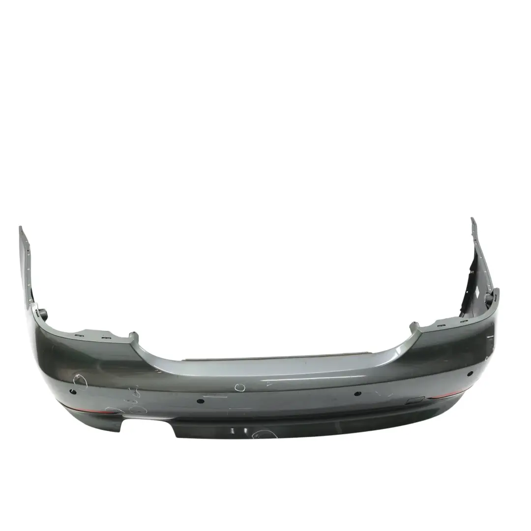 Bumper Cover PDC Titangrau II Titanium Grey Metallic - A36 to BMW E60 Rear with Part number 7077940 BMW E60 Rear Bumper Cover PDC Titangrau II Titanium Grey Metallic - A36 - SKU 7077940-TGR - Part number 7077940