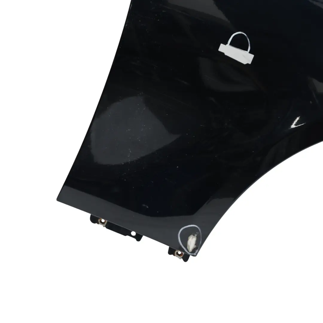 BMW E60 E61 Panel Lateral Guardabarros Delantero Derecho Carbonschwarz Negro 416 - SKU 7111430-CAR1 - Número de pieza 7111430