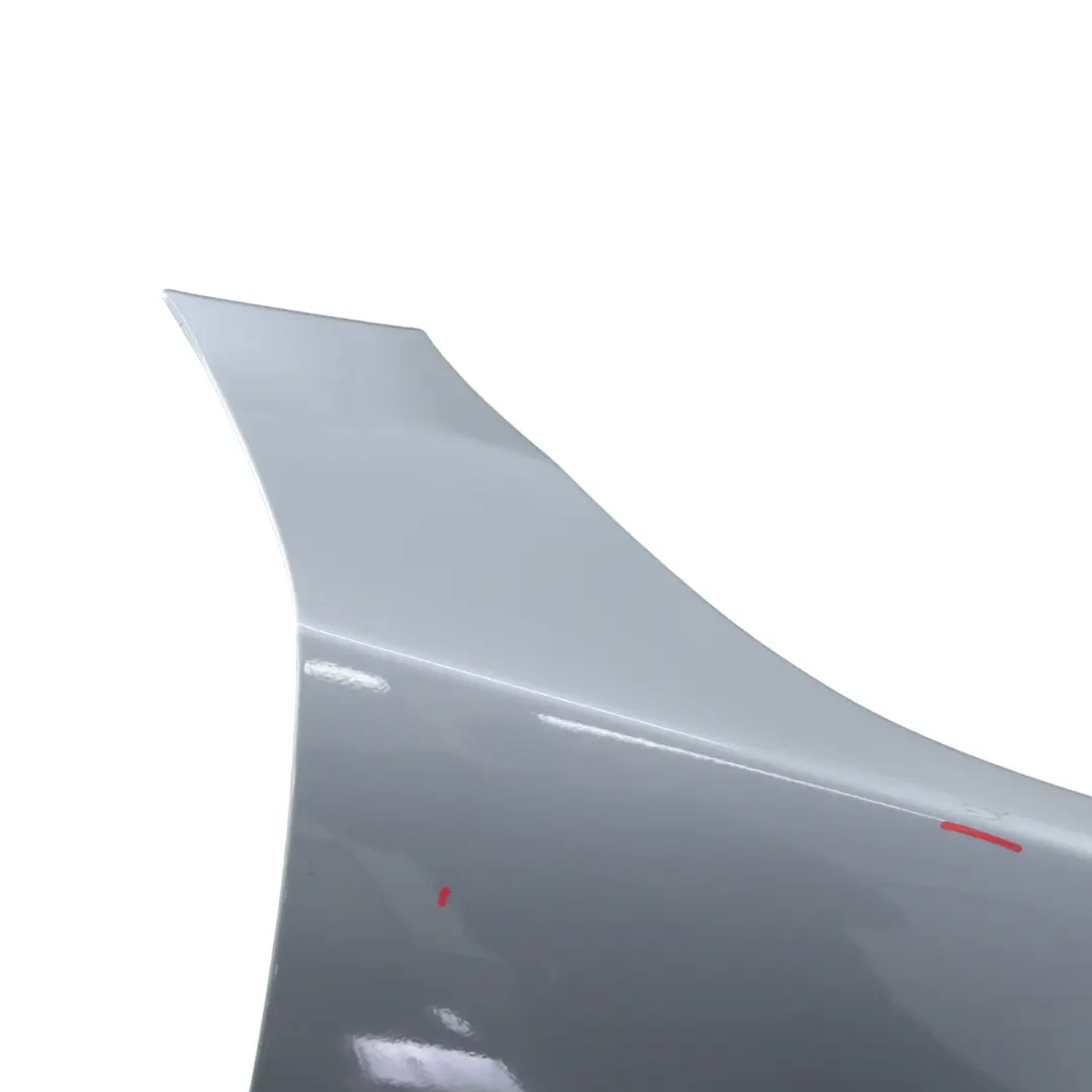 BMW E60 E61 Side Panel Front Right Wing Fender O/S Silbergrau Metallic - A08 - SKU 7111430-SBG2 - Part number 7111430-SBG2