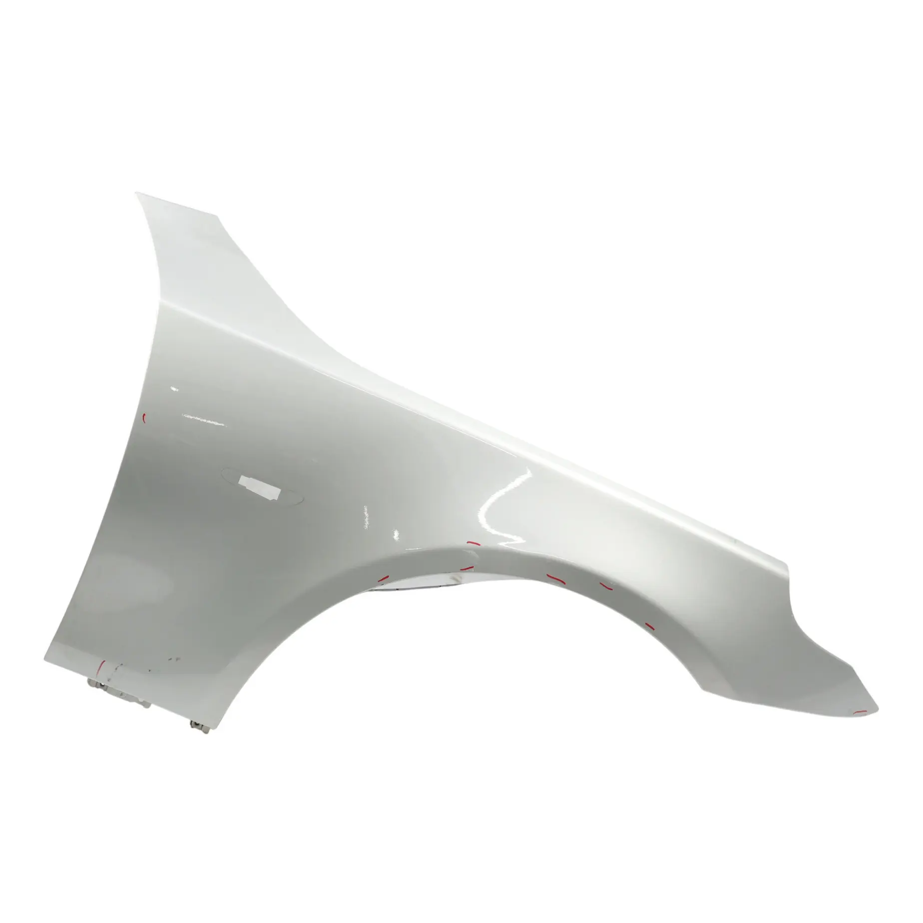 BMW E60 Front Right Wing Fender Side Panel O/S Titansilber 354 Silver 7111430