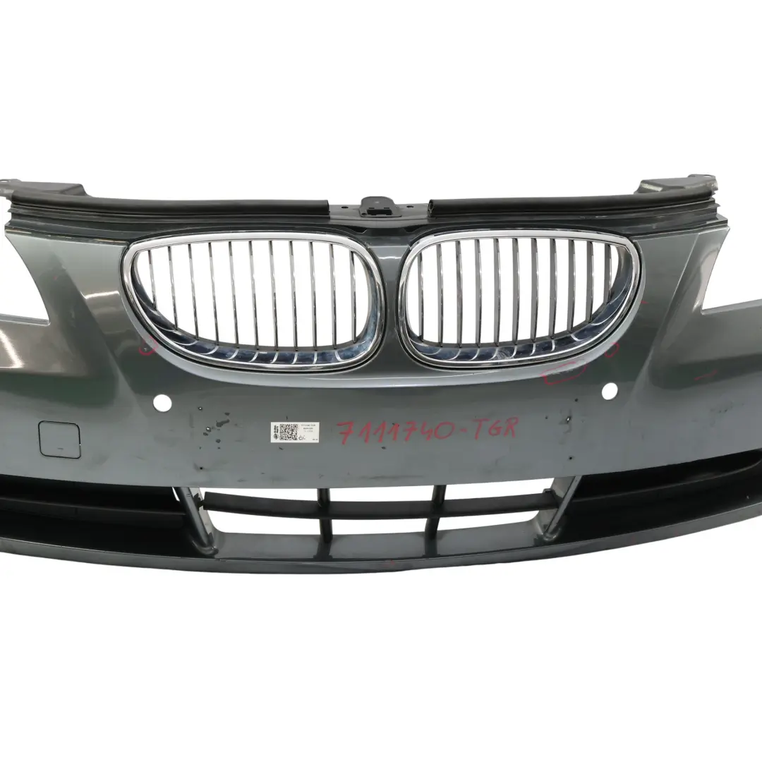 BMW E60 E61 Przedni Zderzak Panel Osłona Titangrau II Metallic A36 - SKU 7111740-TGR - Numer Części 7111740