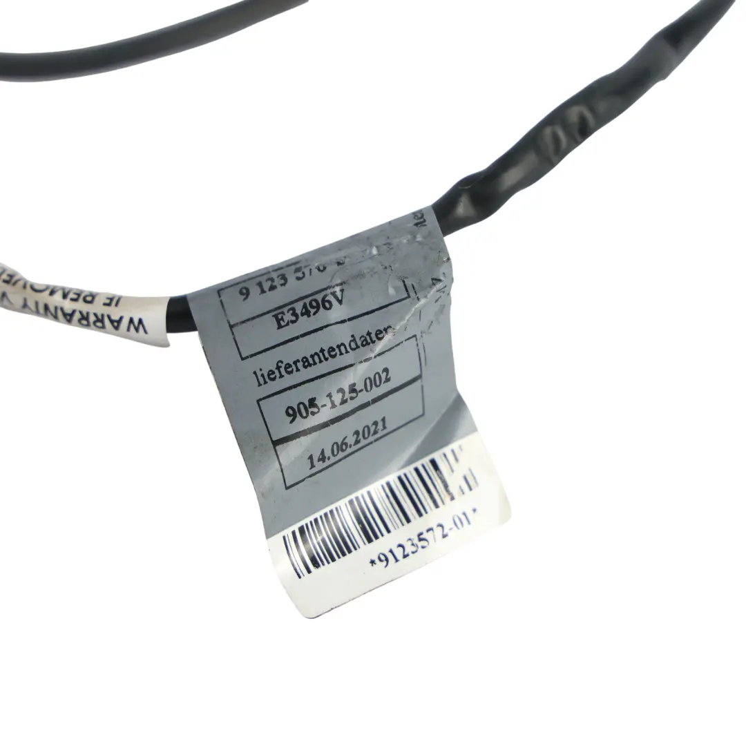 BMW E60 E61 E63 E64 Batería Cable Negativo Adaptador IBS Mazo Cables 9123572 - SKU 71190911 - Número de pieza 71190911