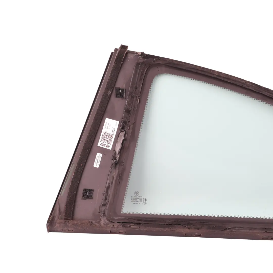 BMW E92 Rear Door Side Window Glass Glazing Right O/S Green AS2 - SKU 7119178-5 - Part number 7119178