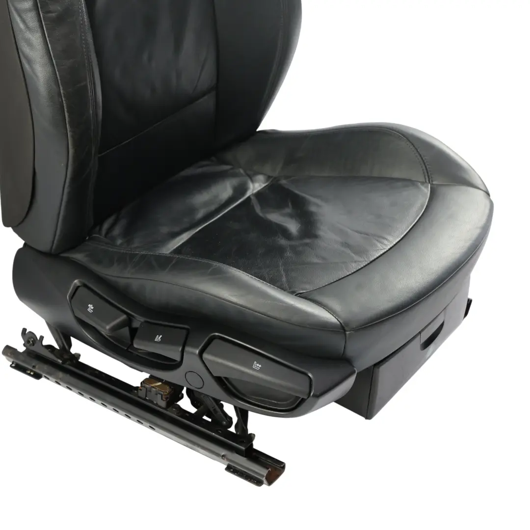 BMW Z4 E85 Cabrio Roadster Front Right O/S Black Leather Oregon Seat Interior - SKU 7126344-4 - Part number 7126344