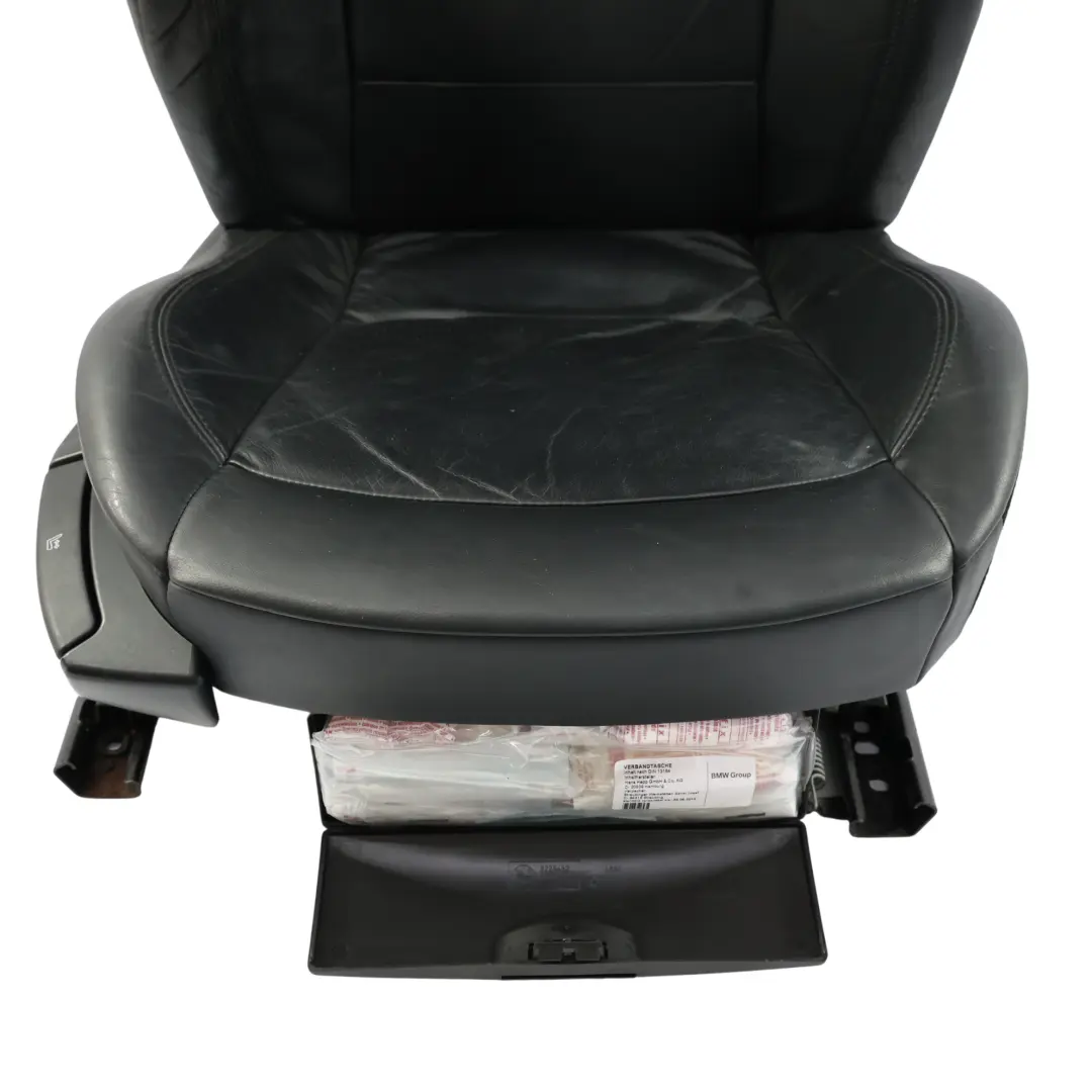 Delantero Derecho Cuero Negro Oregon Asiento para BMW Z4 E85 Cabrio Roadster con número de pieza 7126344 BMW Z4 E85 Cabrio Roadster Delantero Derecho Cuero Negro Oregon Asiento - SKU 7126344-4 - Número de pieza 7126344