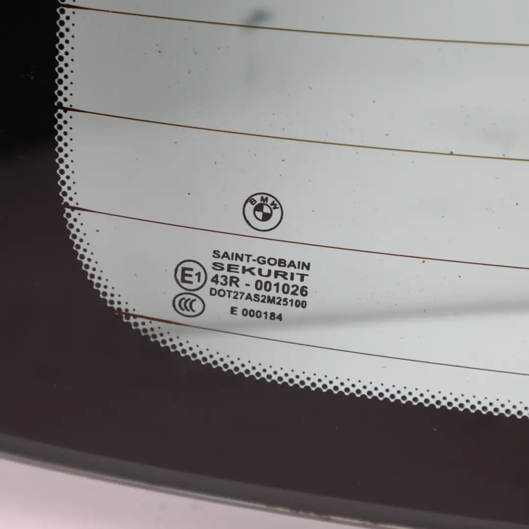 Boot Trunk Lid Tailgate Window Glass Glazing AS2 to BMW E91 Touring Rear with Part number 7127053 BMW E91 Touring Rear Boot Trunk Lid Tailgate Window Glass Glazing AS2 - SKU 7127053-3 - Part number 7127053