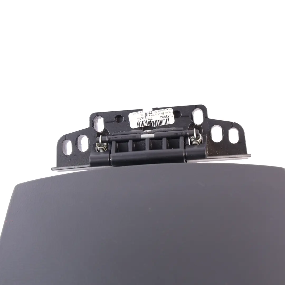 BMW E60 E61 Centre Console Leather Cover Panel Armrest Grey - SKU 7132684-1 - Part number 7132684