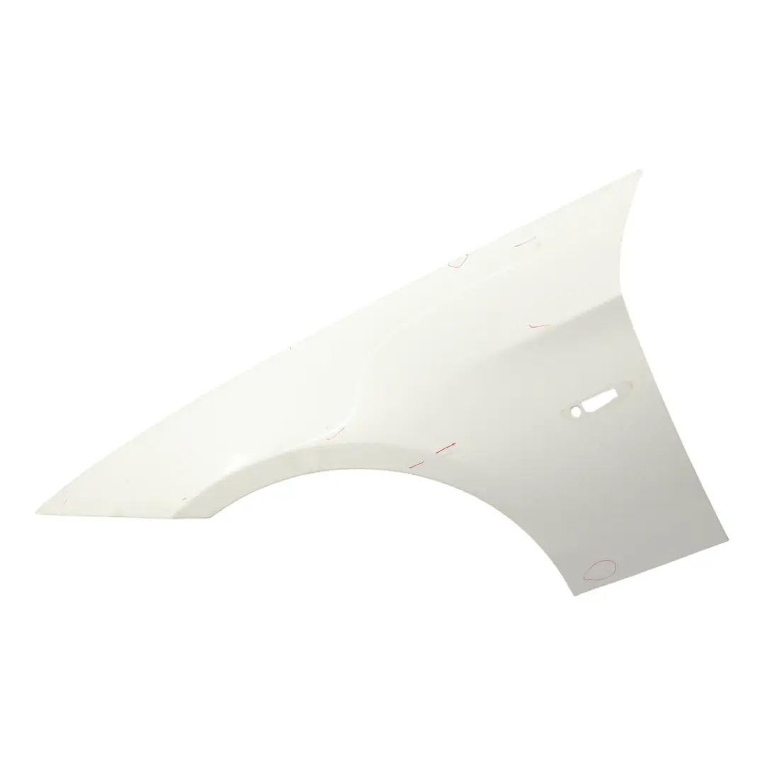 BMW E90 E91 Side Panel Fender Wing Front Left N/S Alpinweiss White - 300 - SKU 7135679-AW - Part number 7135679