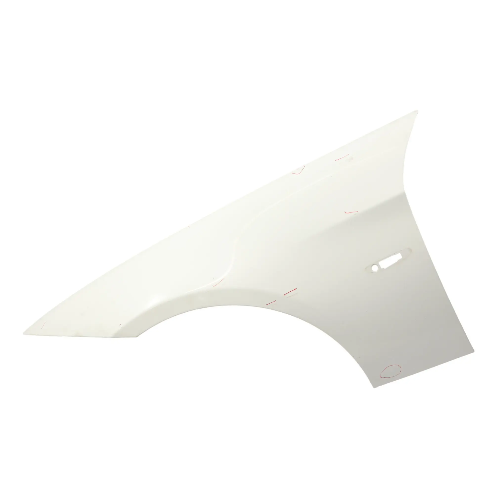 BMW E90 E91 Side Panel Fender Wing Front Left N/S Alpinweiss White - 300