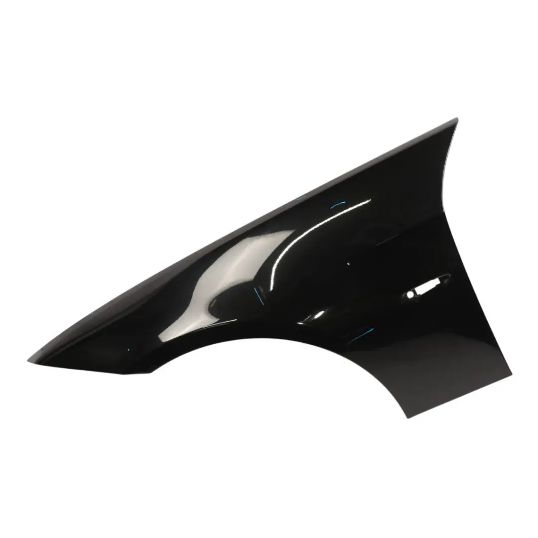 BMW E90 E91 Side Panel Fender Wing Front Left N/S Black Sapphire - 475 - SKU 7135679-BS1 - Part number 7135679