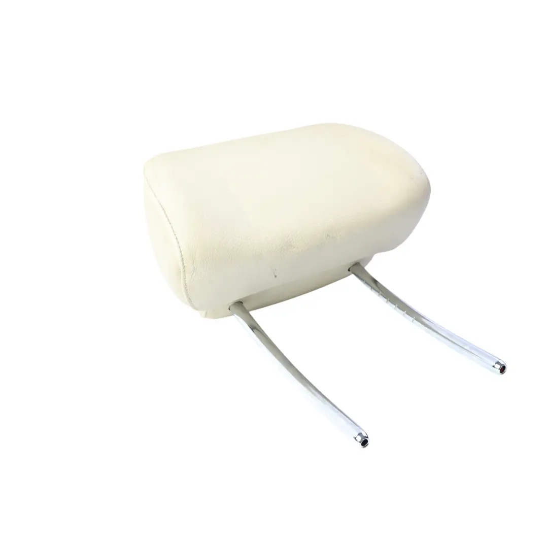 Reposacabezas Delantero Asiento Cuero Crema Beige para BMW E60 E61 LCI con número de pieza 7238918 BMW E60 E61 LCI Reposacabezas Delantero Asiento Cuero Crema Beige - SKU 7238918 - Número de pieza 7238918