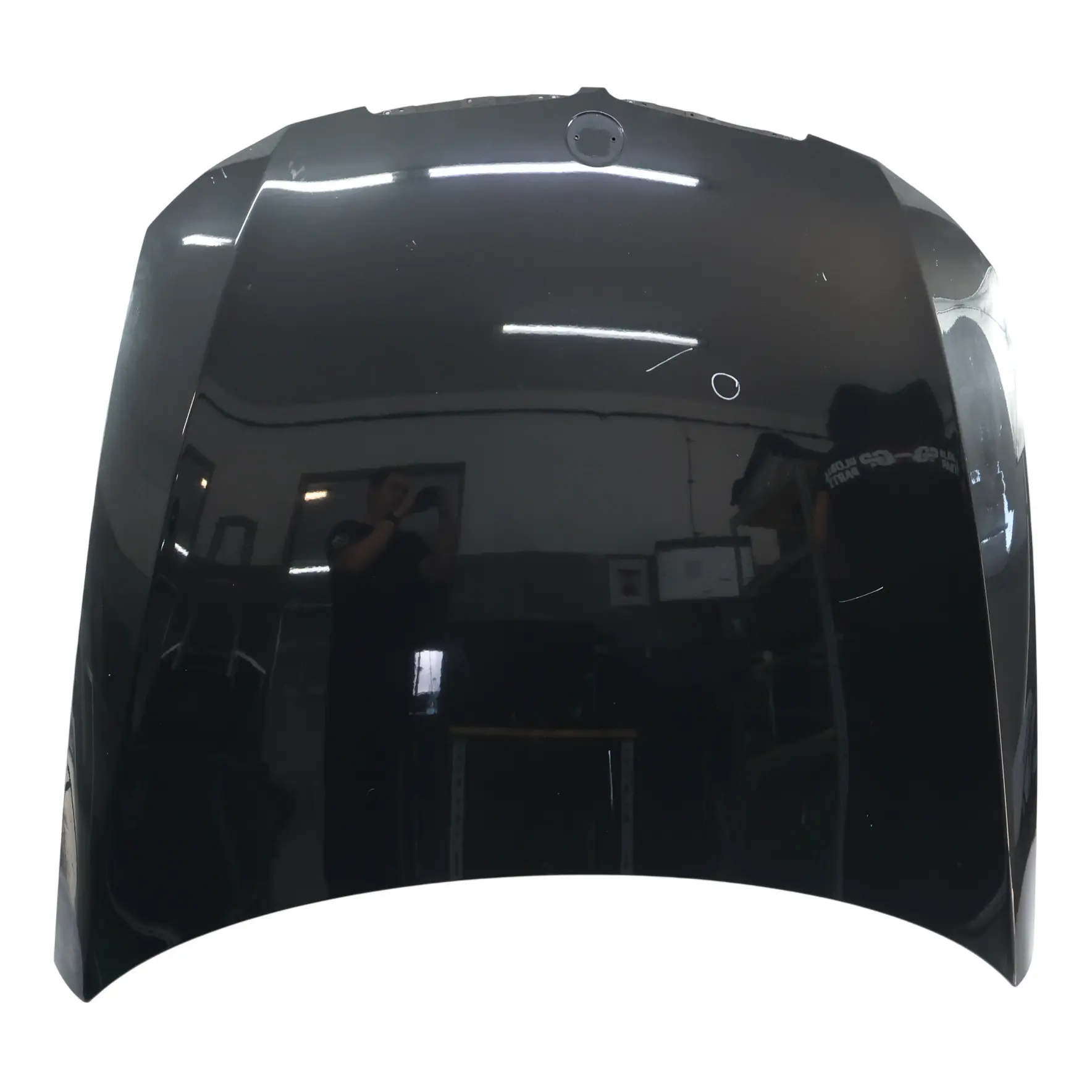 BMW E90 E91 Hood Bonnet Front Black Sapphire Metallic - 475